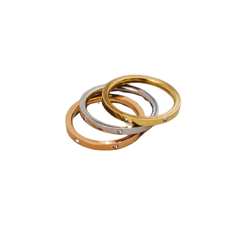 Holiday Jewelry Sale – Perfect Gifts At Great Prices Lola Stainless Steel Ring Trio