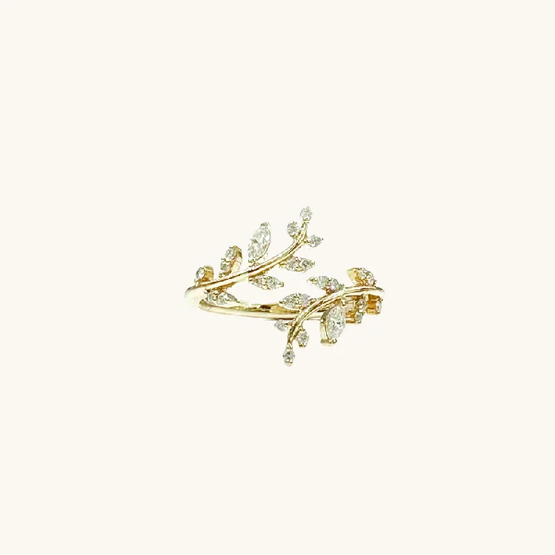 Grab Exquisite Jewelry At The Lowest Prices Open Diamond Vine Ring