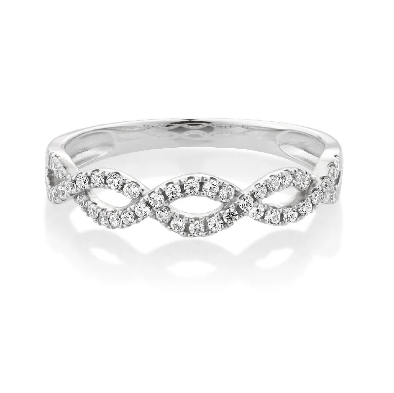 Best Jewelry Deals – Premium Quality At Exclusive Discounts Wedding or eternity band in 10 carat white gold