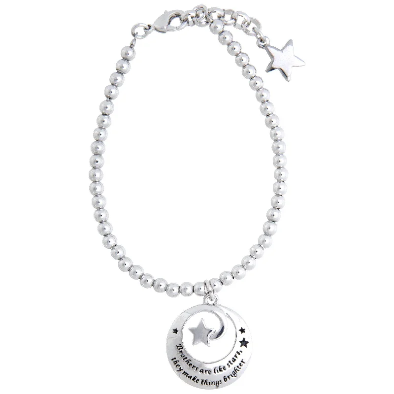 Modern Jewelry At Exclusive Discounts – Shop Today Brothers Are Like Stars Bracelet