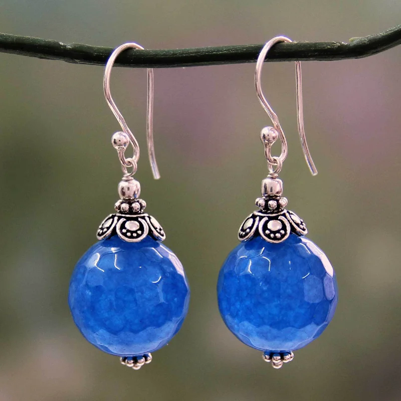 Final Call – Shop Exquisite Jewelry Before It's Gone Blue Chalcedony Honeycomb Earrings