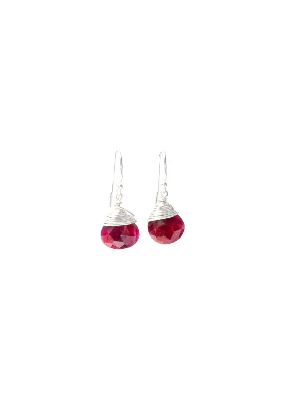 Buy More, Save More – Special Jewelry Discounts Jill Short Drop Earring in Ruby