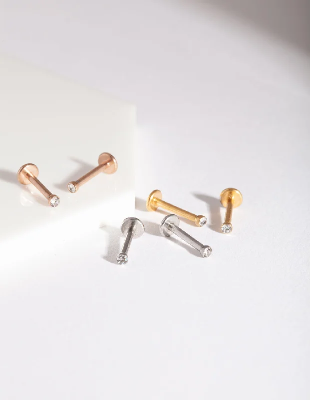 Don't Miss Our Biggest Jewelry Sale Of The Season Mixed Metal Flat Back Earring Pack