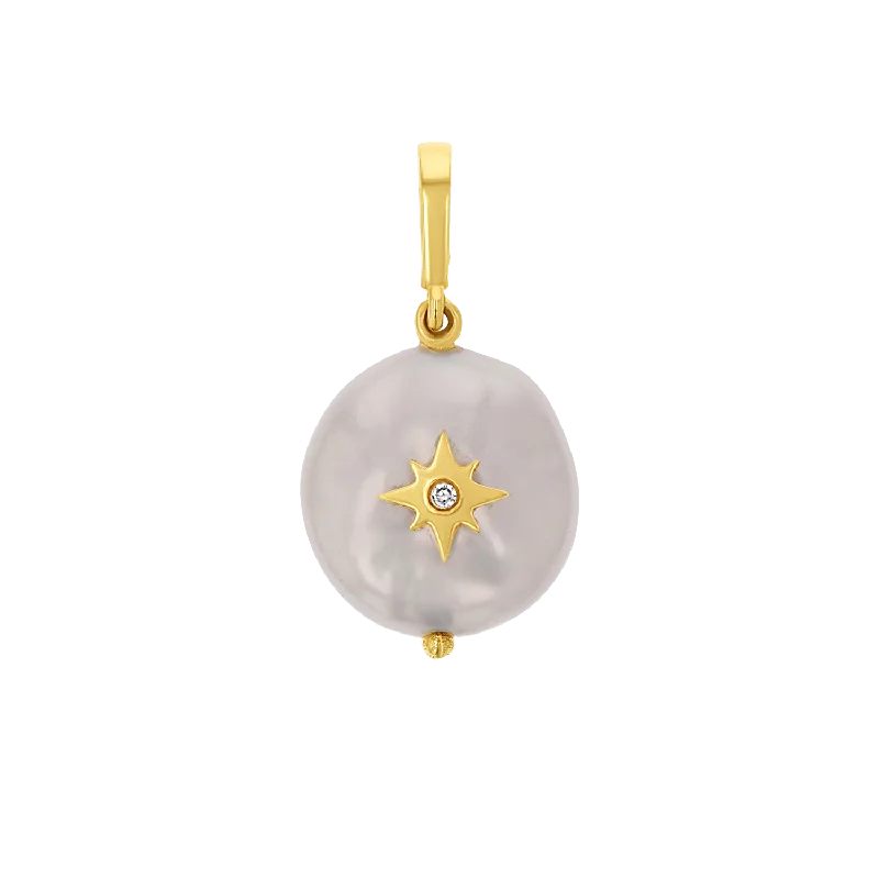 Exclusive Jewelry Discounts – Shop Now For Savings Coin Pearl Diamond Starburst Charm