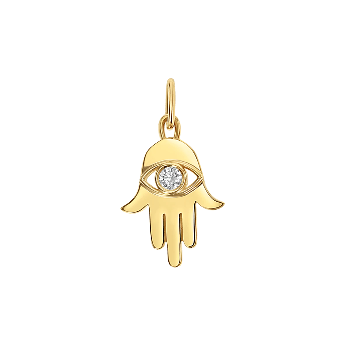 Buy More, Save More On Stunning Jewelry Designs Kids Hamsa Diamond Eye Charm