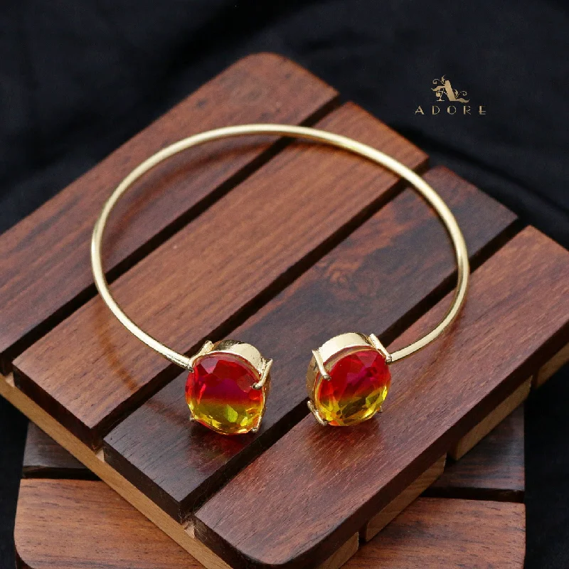 Get The Best Deals On Timeless Jewelry Pieces Glossy Ilana Dual Oval Bangle