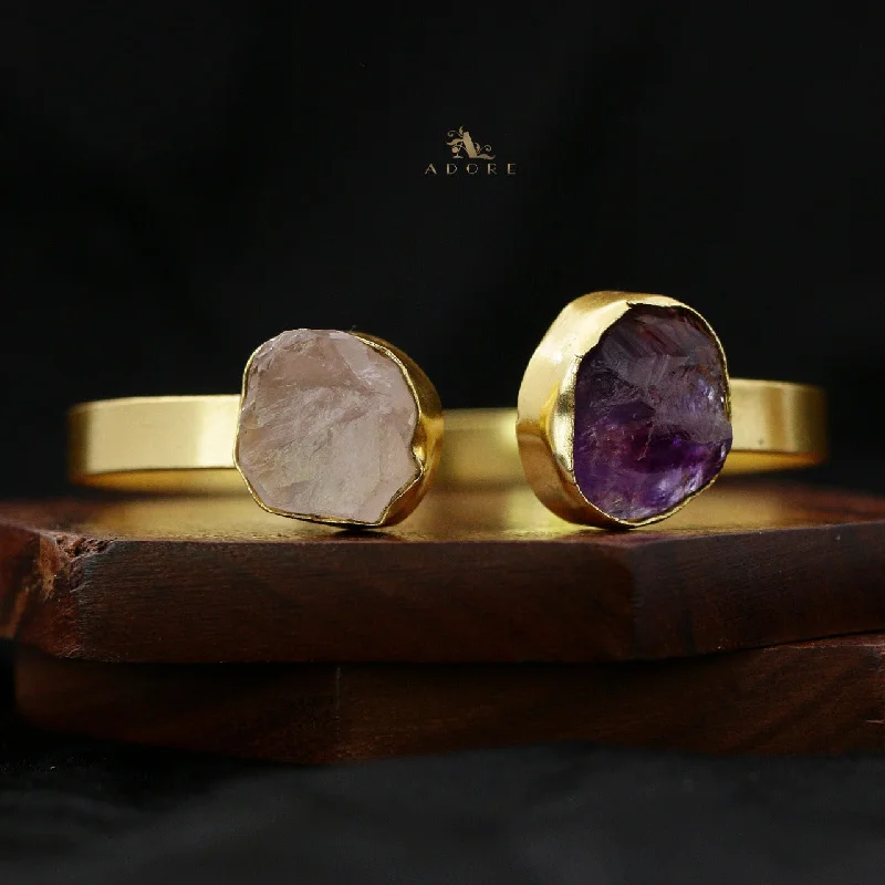 Amethyst + Rose Quartz