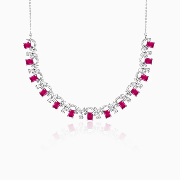 Bold And Beautiful Jewelry Now At Irresistible Prices Silver Pink Blush Necklace