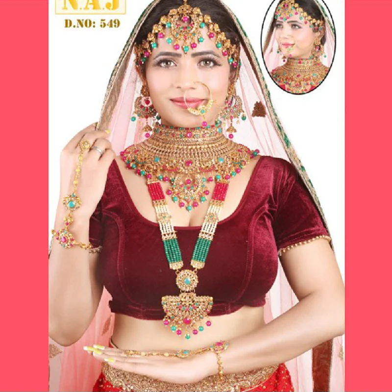 Affordable Luxury Jewelry For Every Occasion Bhavi Jewels Gold Plated Bridal Jewellery Set