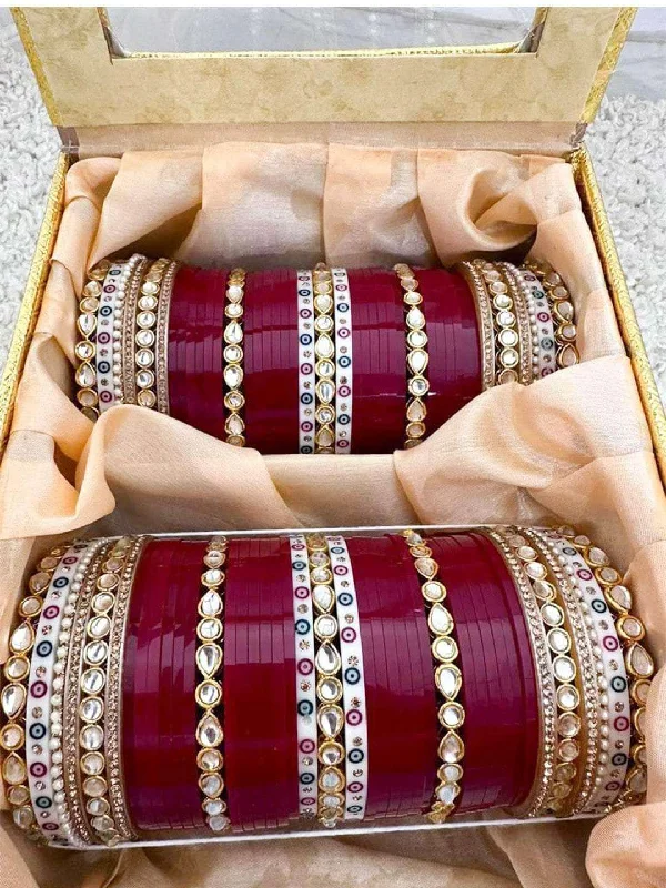Grab Stylish Jewelry Before The Sale Ends Kundan Pearl Bridal Chooda
